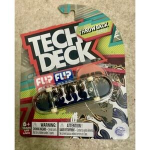TECH DECK - Throwback Series Walmart Exclusive Skateboard FLIP 2021 Fingerboard 